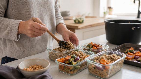 Recettes faciles, batch cooking malin : organisation sans prise de tête