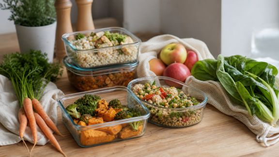 Batch cooking zéro déchet : optimiser courses et conservation des plats