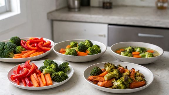 Comparatif : quelle cuisson préserve le mieux la vitamine C des légumes ?