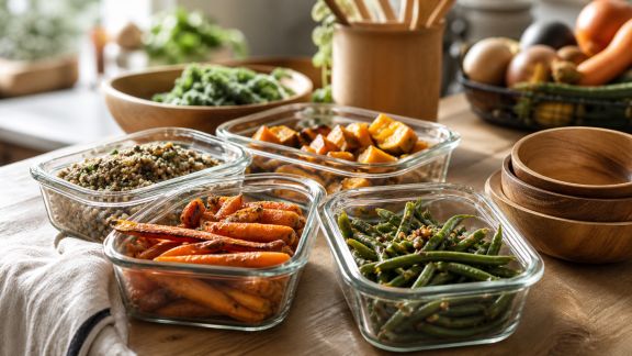 Batch cooking et saisonnalité : organiser ses menus au fil des mois