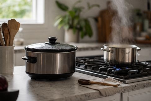 Cuire sans surveillance : méthodes sûres et économiques